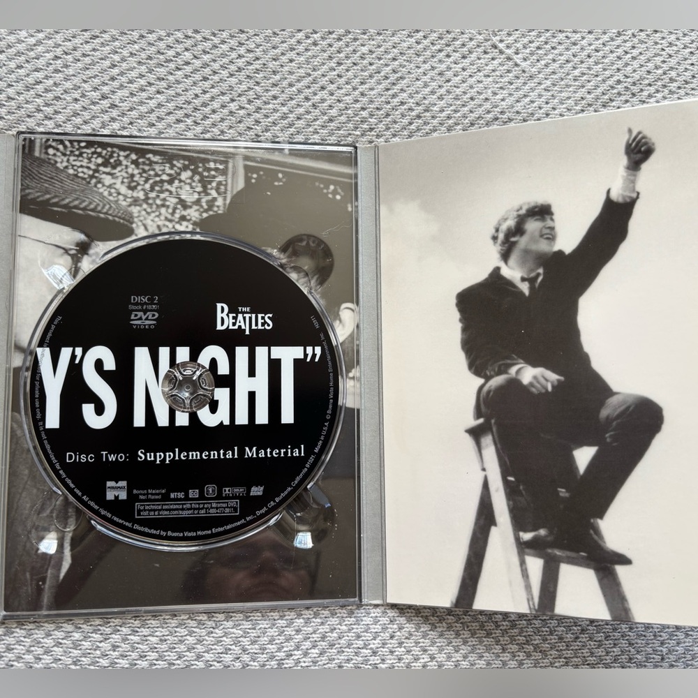 THE BEATLES - Miramax Collector's Series “Hard Day’s Night” DVD Box Set - Picture 6 of 6